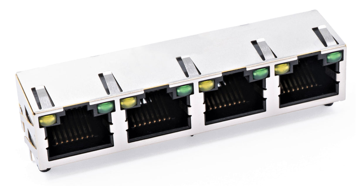 Quad Port / 1X4 / Through Hole / AR14NM-4601I