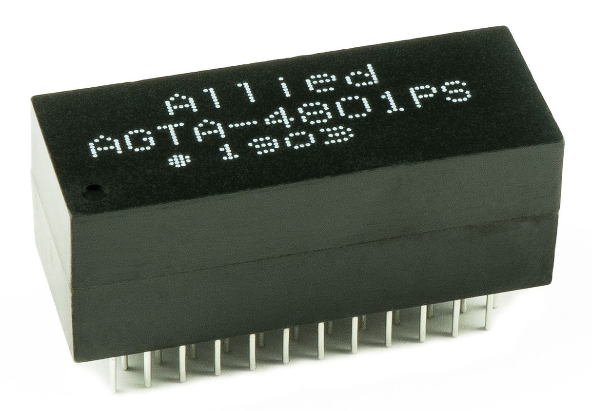 Through Hole / 100/ 1000 Base T Gigabit / Dual Port / PoE+ / AGTA-4801PS