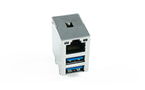 Single Port RJ45 / Dual USB Combo / AR1USB2-4523